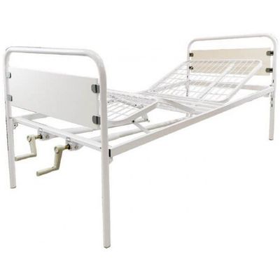 LETTO DA DEGENZA A 2 MANOVELLE ALTEZZA REGOLABILE LETTO DA DEGENZA A 2 MANOVELLE ALTEZZA REGOLABILE