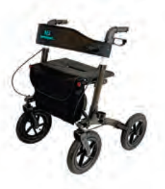 ROLLATOR PIEGHEVOLE CON 4 RUOTE GRANDI ROLLATOR PIEGHEVOLE CON 4 RUOTE GRANDI