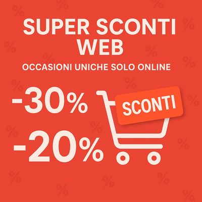 ARTICOLI IN SALDO SOLO ONLINE
