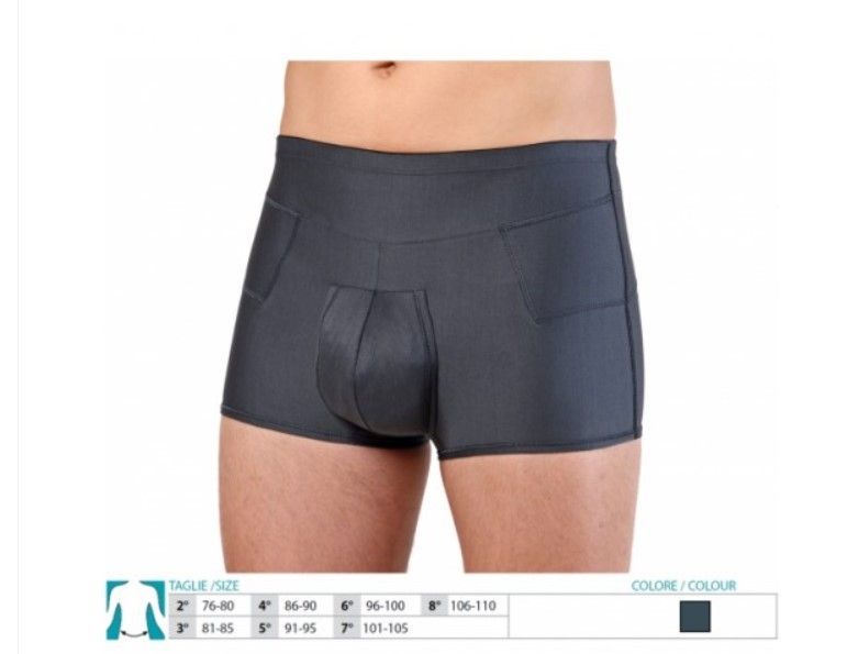 Cinto boxer per ernia inguinale in cotone