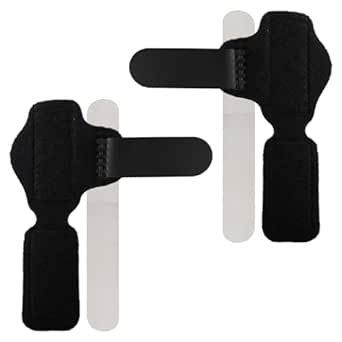 Raddrizzatore per Dita a Martello / Stecche per Dita/ Supporto per Dita / Tutore Dito a Scatto / Stecca per Dito Regolabile per Dita Rotte / Distorsioni Dita ad Artiglio Storte e Sovrapposte (Nero) Raddrizzatore per Dita a Martello / Stecche per Dita/ Supporto per Dita / Tutore Dito a Scatto / Stecca per Dito Regolabile per Dita Rotte / Distorsioni Dita ad Artiglio Storte e Sovrapposte (Nero)