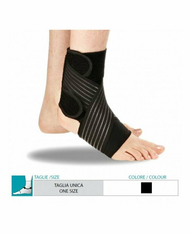 Cavigliera stabilizzante INCROCIO A 8 MISURA UNIVERSALE AMBIDESTRA