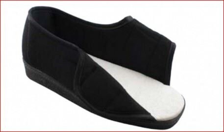 SCARPA POST-OPERATORIA CON VELCRO E PUNTA APERTA