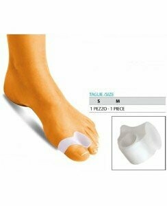 OK PED Separatore dita con anello di fissaggio OK PED Separatore dita con anello di fissaggio