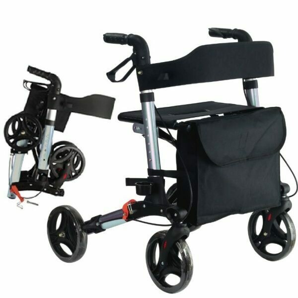 ROLLATOR  PIEGHEVOLE COMPATTO-Super Leggero