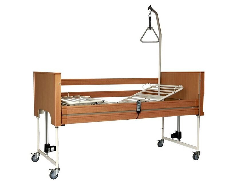 LETTO DA DEGENZA ELETTRICO A TRE SNODI ELEVABILE CON TRENDELENBURG LETTO DA DEGENZA ELETTRICO A TRE SNODI ELEVABILE CON TRENDELENBURG