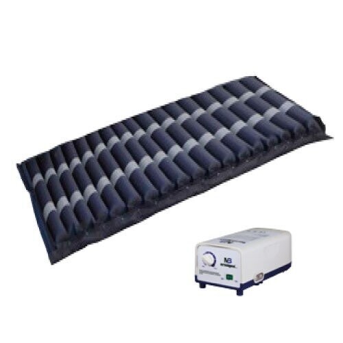 SISTEMA ANTIDECUBITO CON COMPRESSORE CON REGOLAZIONE DI PRESSIONE E MATERASSO A ELEMENTI INTERCAMBIABILI SISTEMA ANTIDECUBITO CON COMPRESSORE CON REGOLAZIONE DI PRESSIONE E MATERASSO A ELEMENTI INTERCAMBIABILI