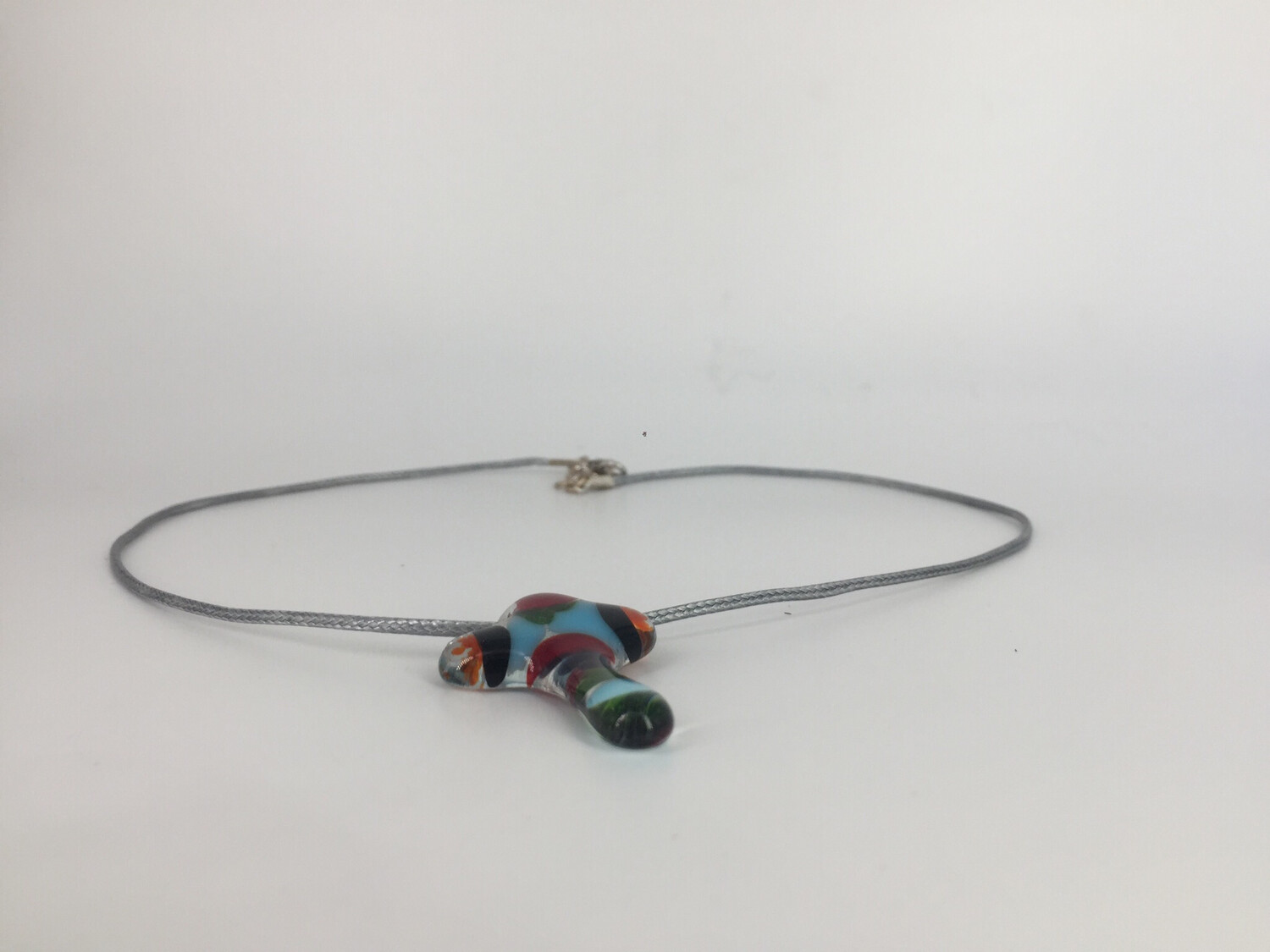 Glass Cross Pendant