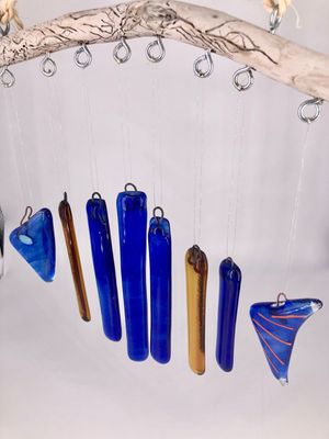 Wind Chime Skeleton Fish