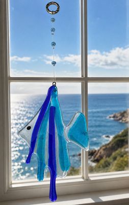 Hanging Glass Fish