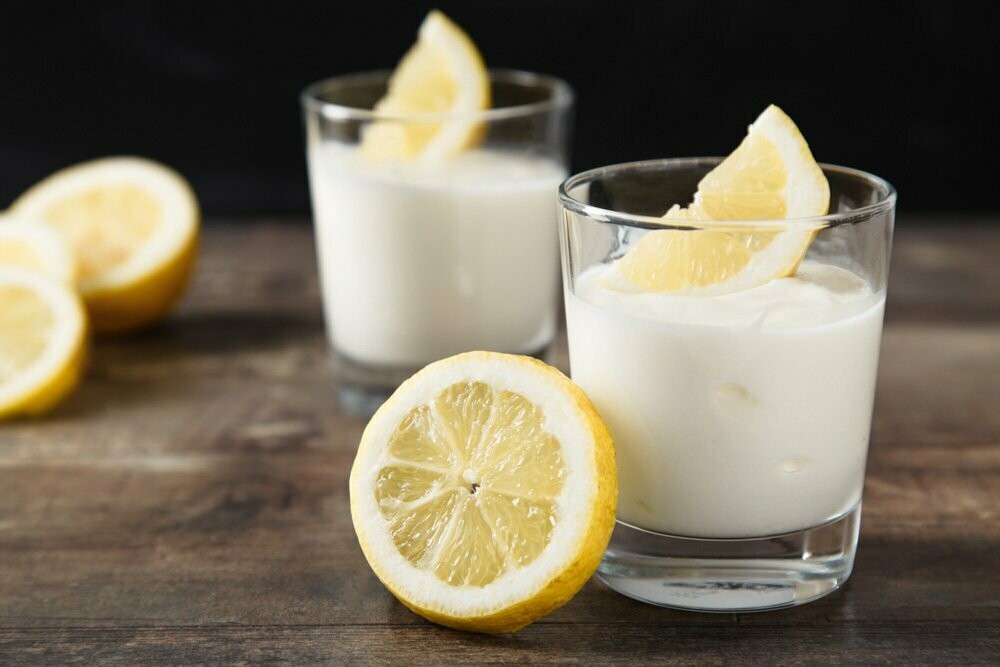 Zitronenmousse