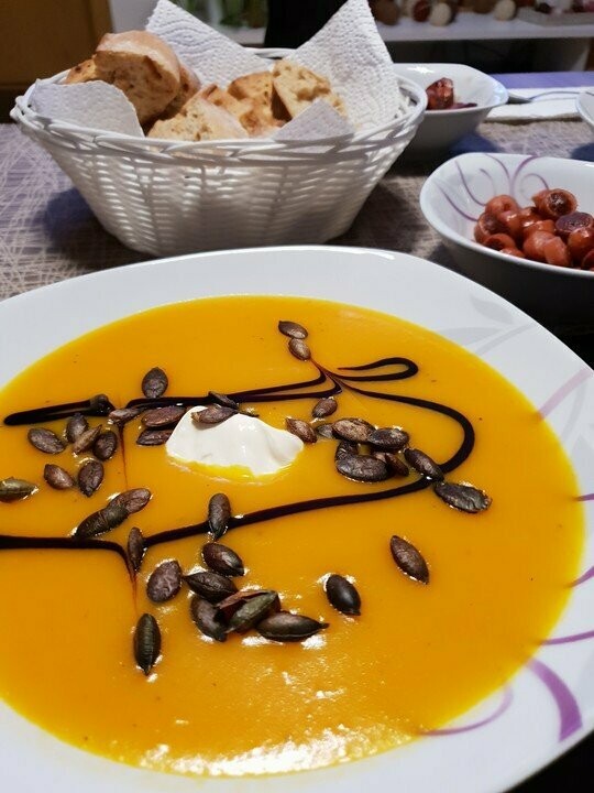 Kürbissuppe