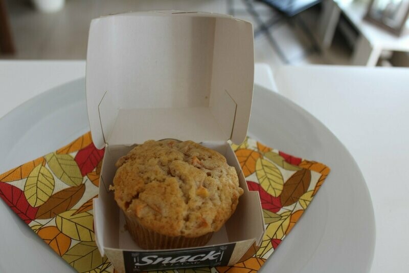 Veganer Muffin (Apfel)