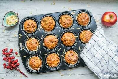 Veganer Muffin (Apfel, Zimt) Veganer Muffin (Apfel, Zimt)