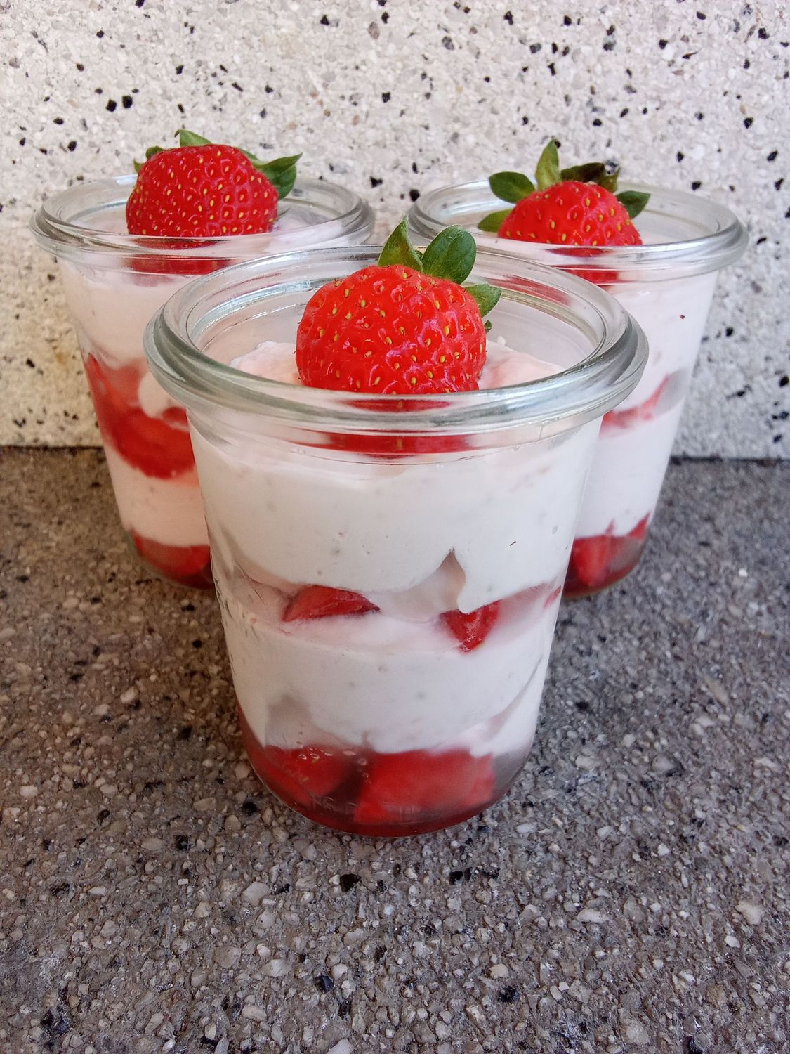Erdbeer - Mascarpone - Creme