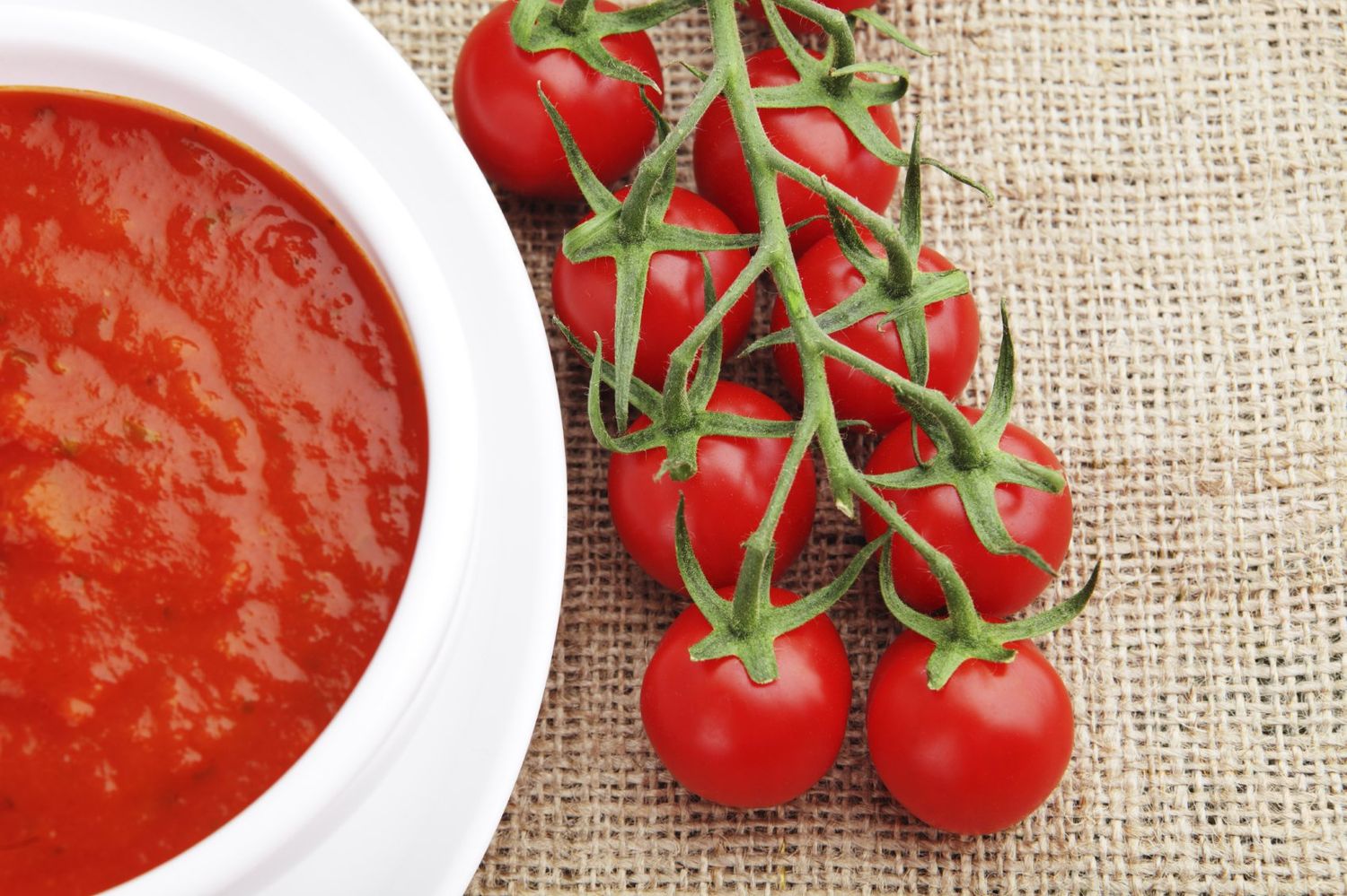 kalte Tomatensuppe