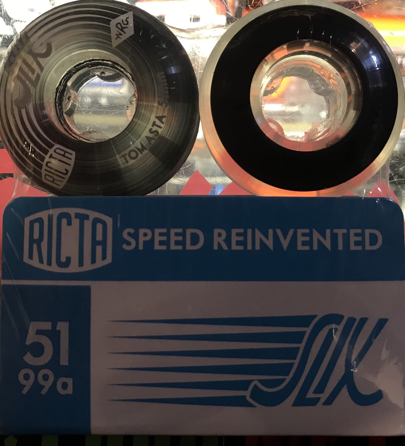Tom Asta Crystal Slix Clear 99a 51MM