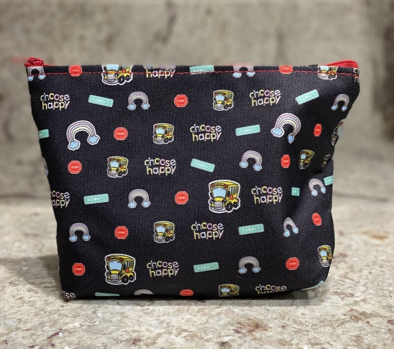Bubsie Bus Zipper Pouch