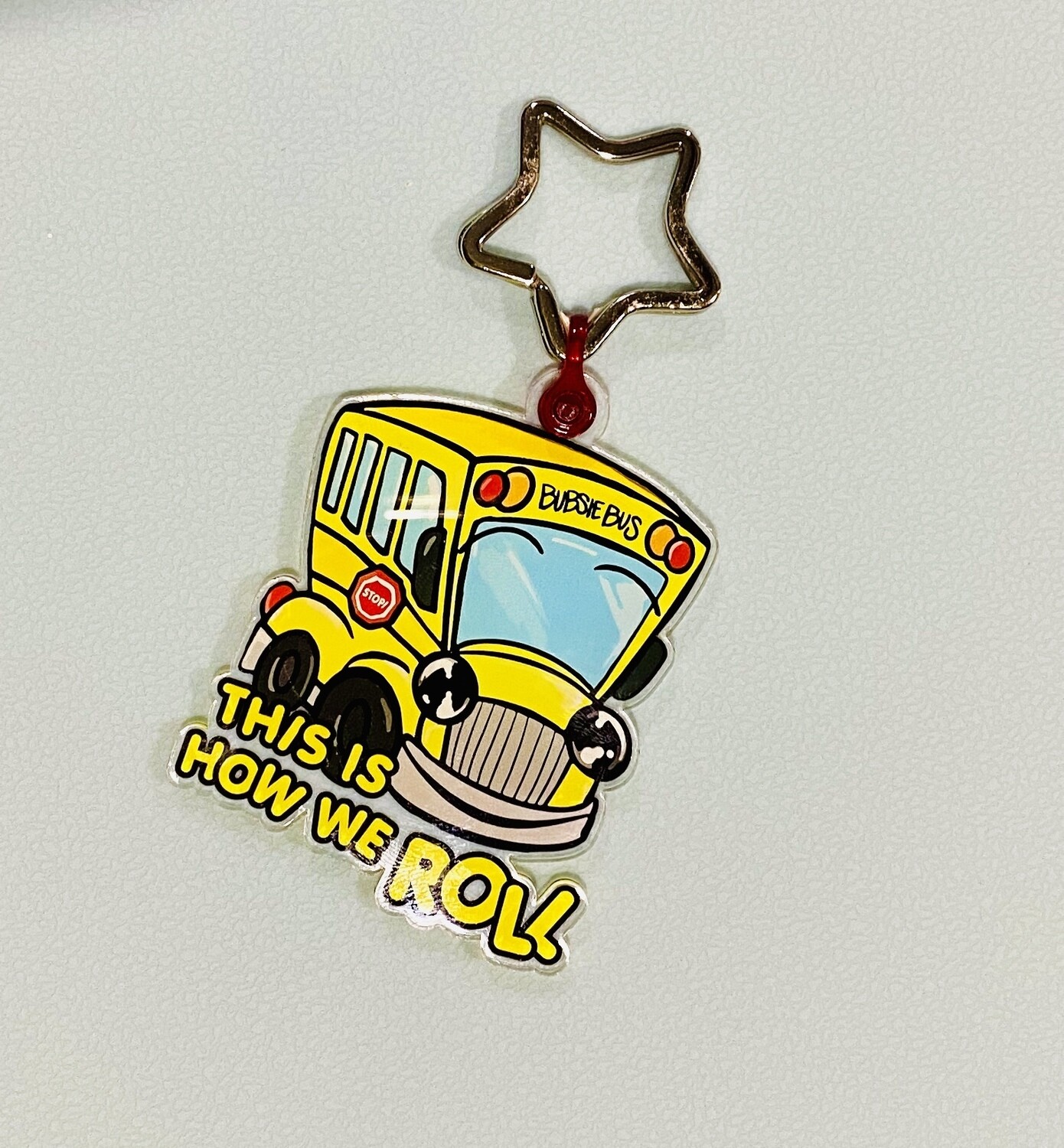 Bubsie Bus Keychain