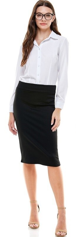 Pencil Skirt - Multiple Colors - 3X to S!