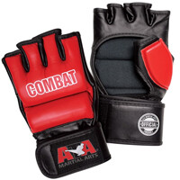 Red Combat Weapon Gloves
