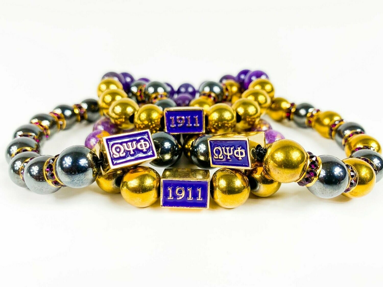 Omega Large Bead Bracelet