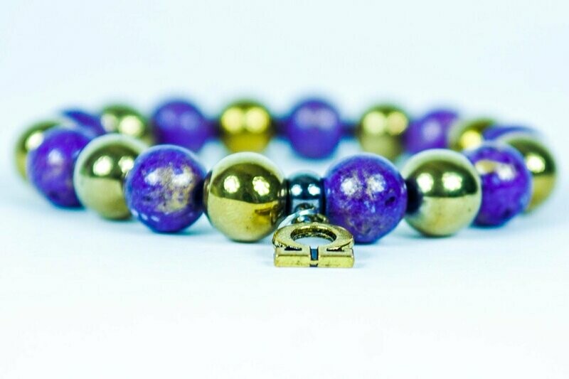 Omega Small Bead Symbol Bracelet