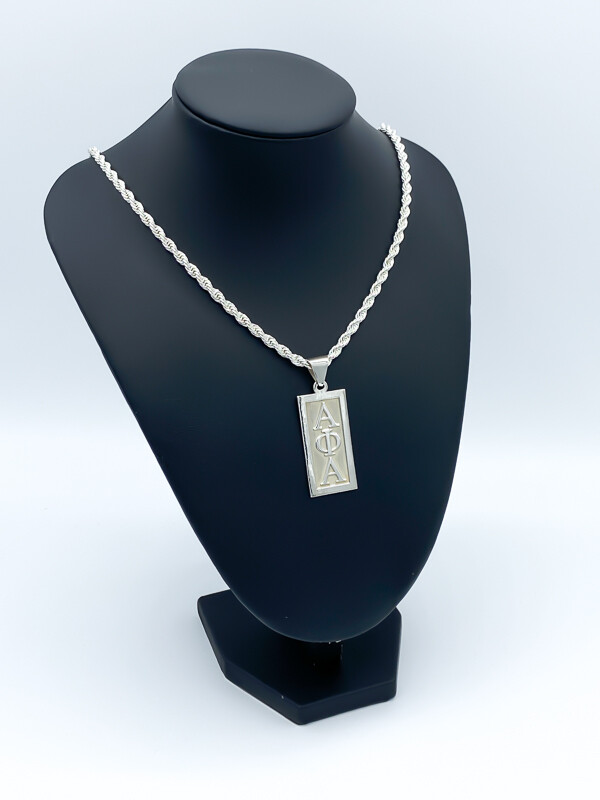 ALPHA PHI ALPHA LARGE CARTOUCHE - Silver