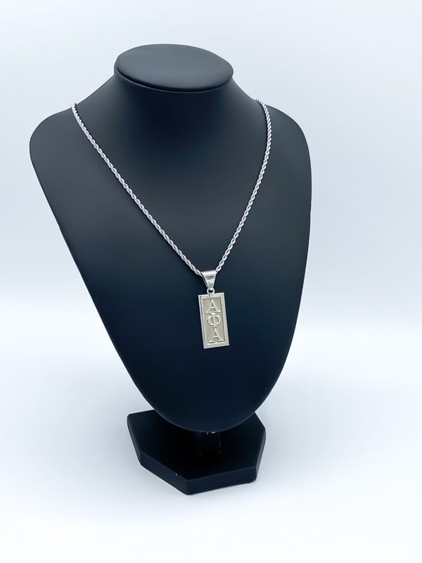 ALPHA PHI ALPHA MEDIUM CARTOUCHE - Silver