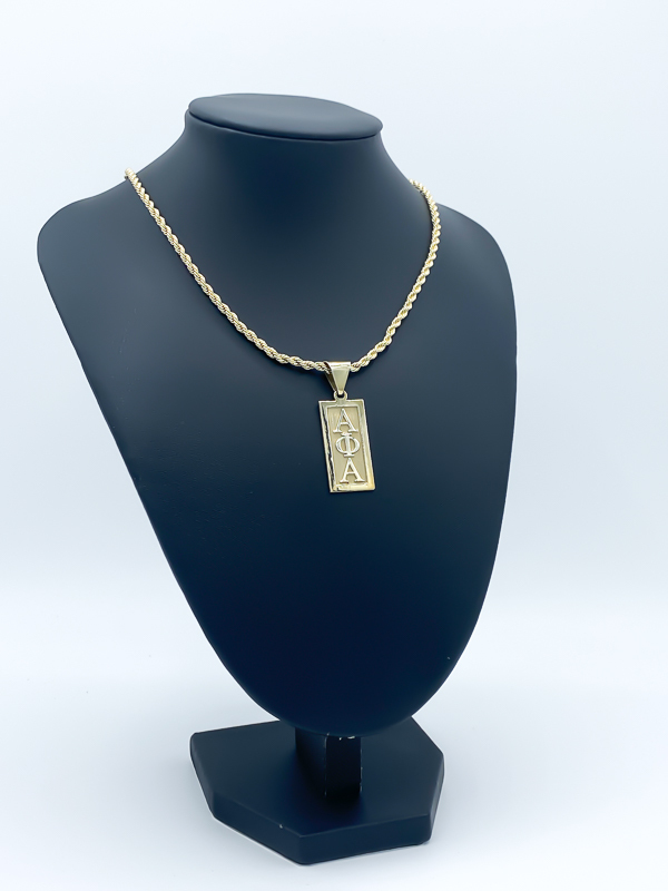 ALPHA PHI ALPHA MEDIUM GOLD CARTOUCHE