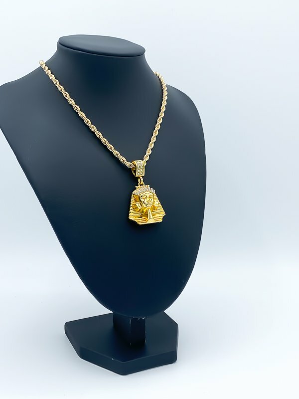 ALPHA PHI ALPHA SPHINX - Gold Plated