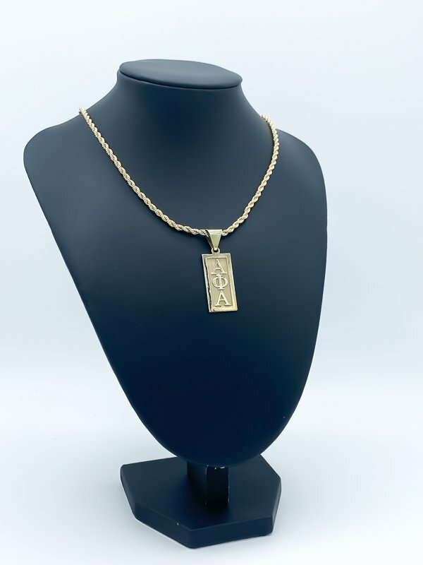 ALPHA PHI ALPHA SMALL GOLD CARTOUCHE