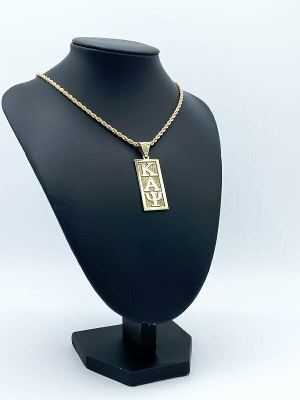 KAPPA ALPHA PSI LARGE GOLD CARTOUCHE