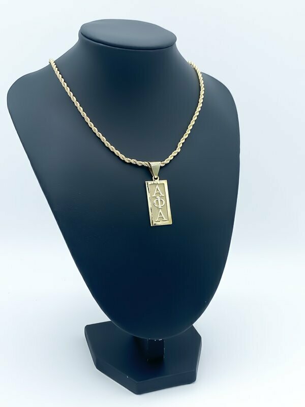 ALPHA PHI ALPHA SMALL GOLD CARTOUCHE