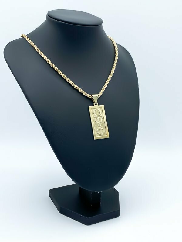 Omega psi phi gold chain discount