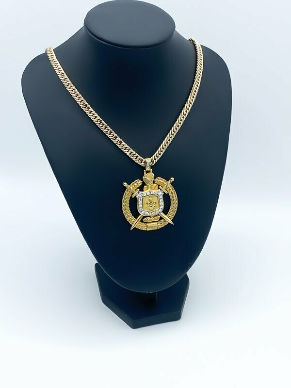 OMEGA LARGE GOLD SHIELD
