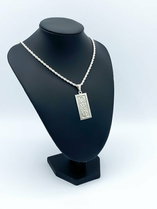 OMEGA MEDIUM CARTOUCHE - Silver
