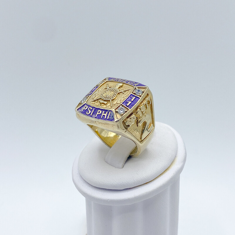 OMEGA XL RING - Gold Plated