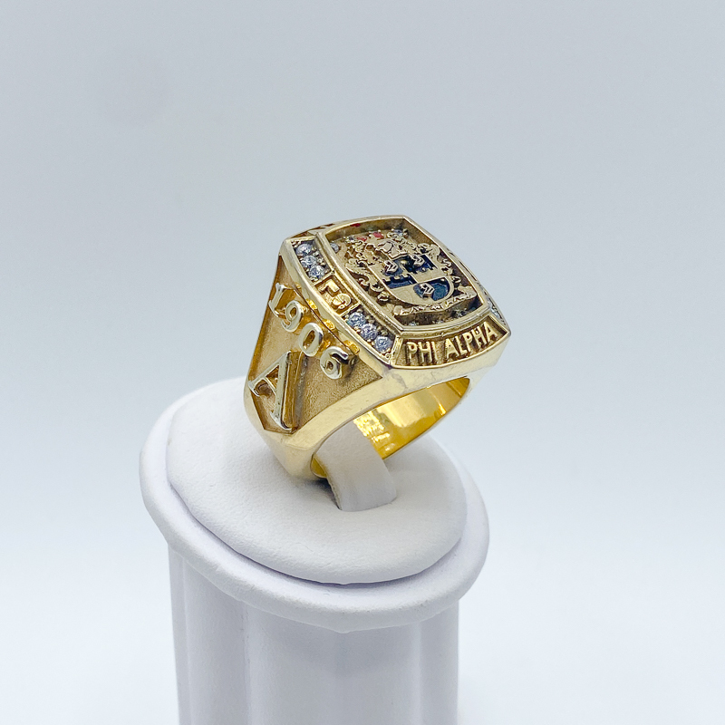 ALPHA XL GOLD RING