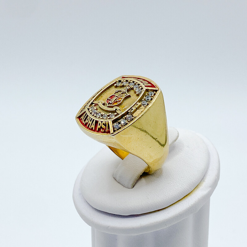 KAPPA ALPHA PSI XL GOLD RING
