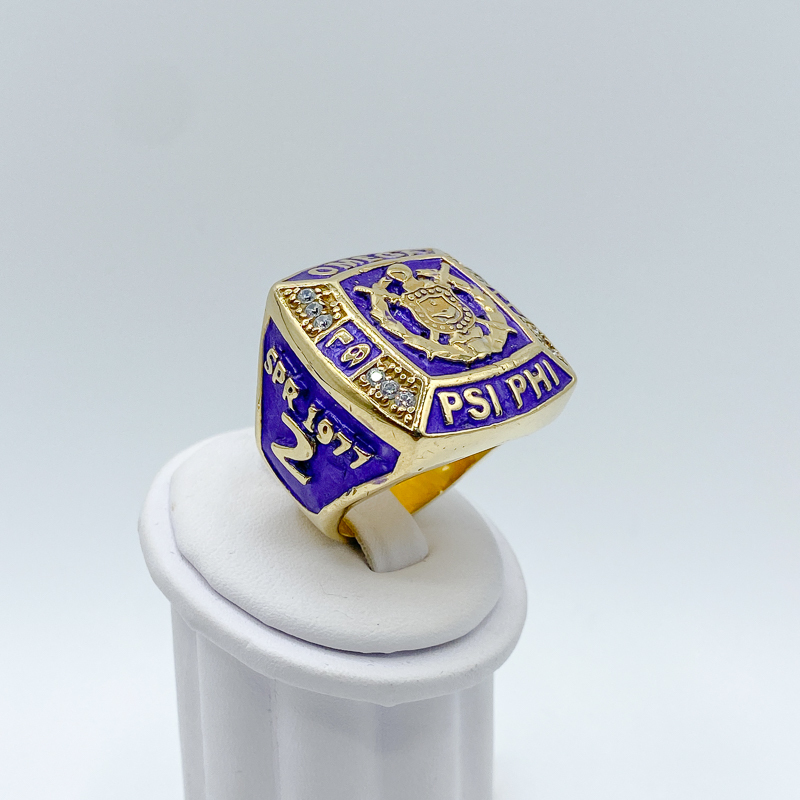 OMEGA XXL RING - Gold Plated