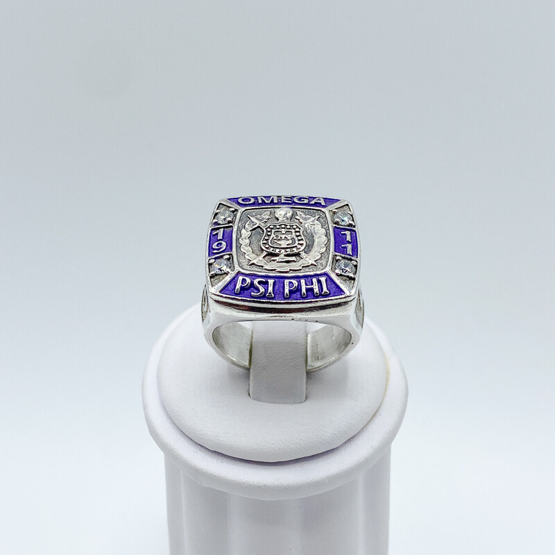 Omega psi phi ring sale