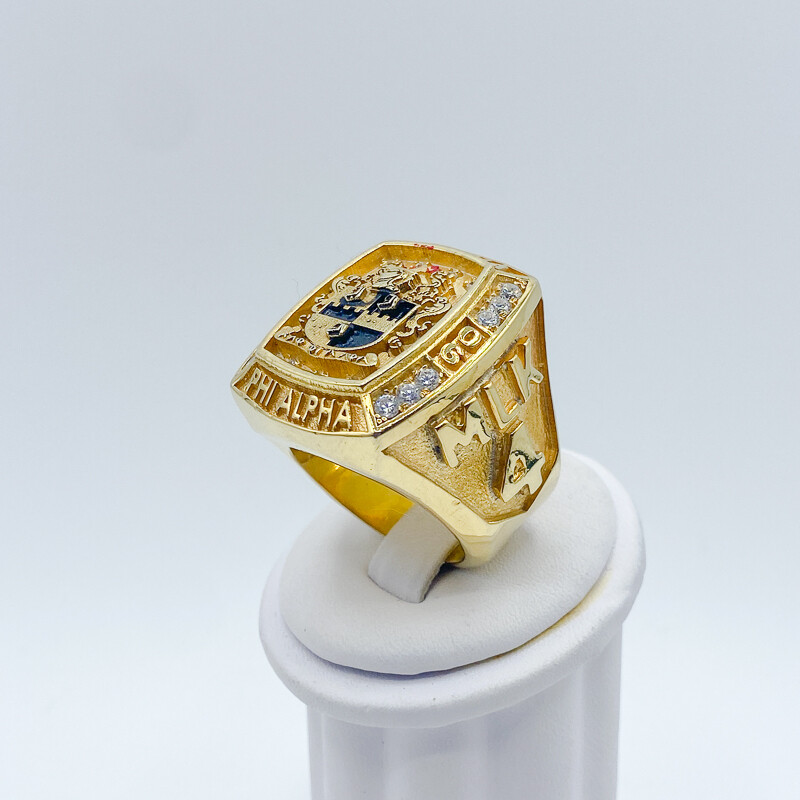 OMEGA XXL RING - Gold Plated