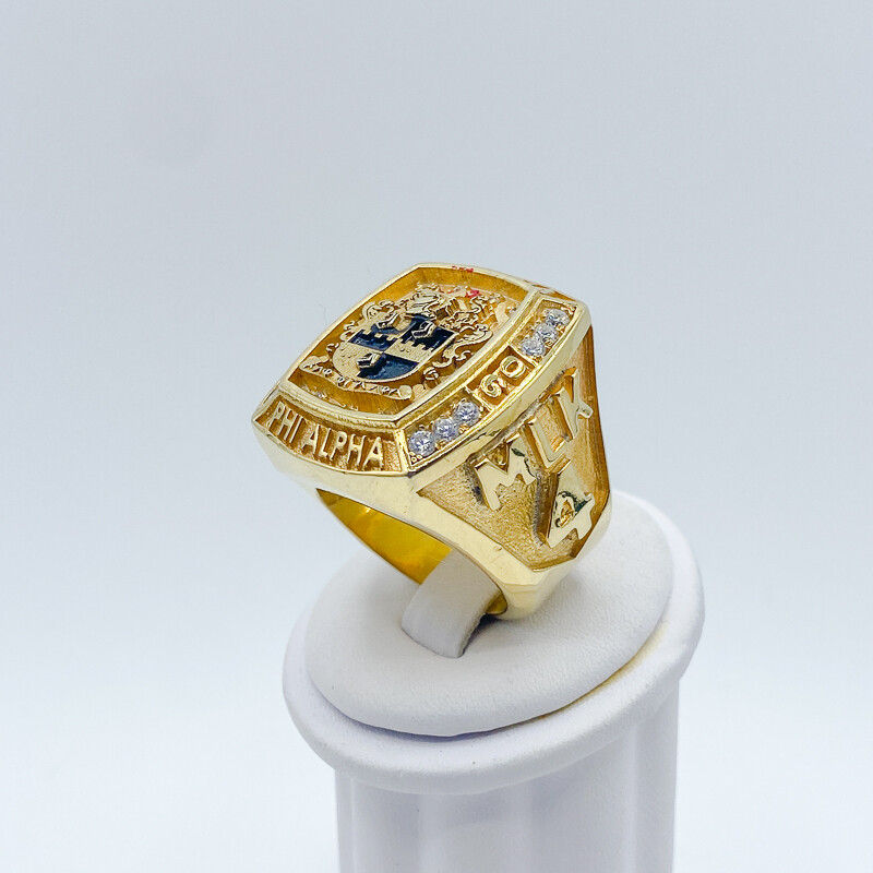 ALPHA XXL RING - Gold Plated