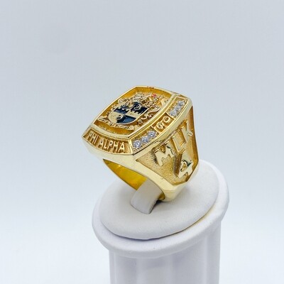 ALPHA XXL RING - Gold Plated