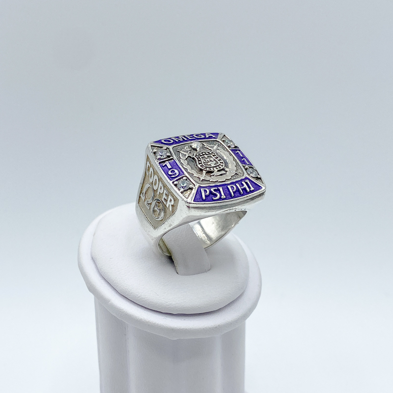 OMEGA XL RING - Silver