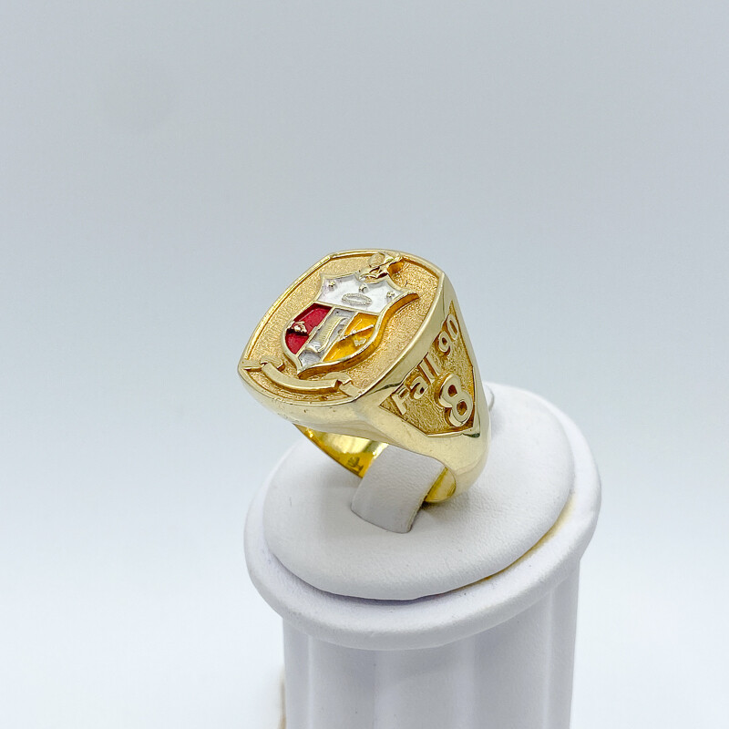 Pi Kappa Alpha 10k Gold Class Ring | #1914002348