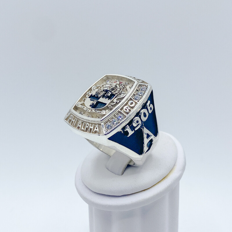 ALPHA XXL RING - Silver