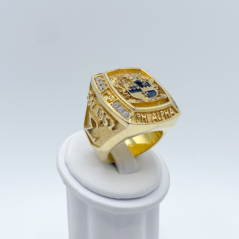 ALPHA XXL RING - Gold Plated