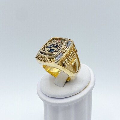 ALPHA XL RING - Gold Plated